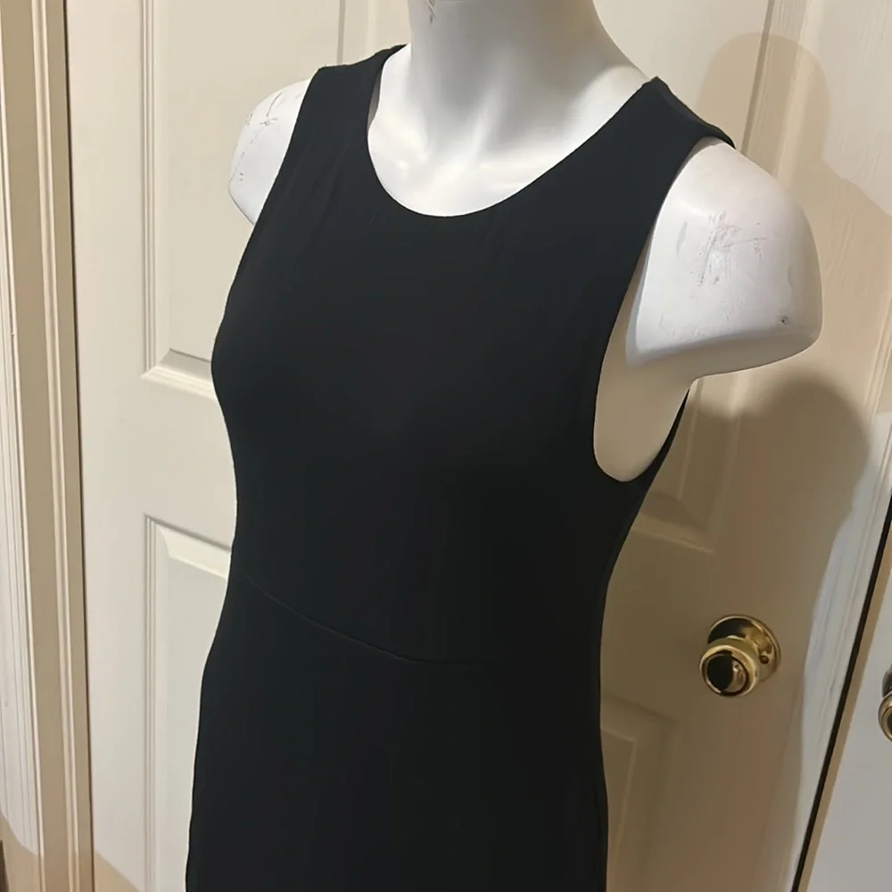 Athleta Black Sleeveless Dress. Small - Picture 2 of 10